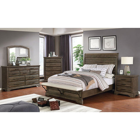 Gilbert Bed Model Cm7894-Queen Bed By Furniture Of America 