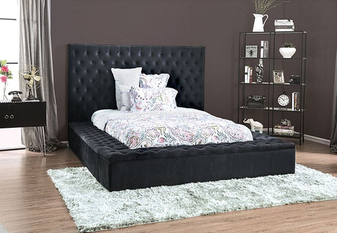 Davida Bed Model Cm7897Dg-E.King Bed By Furniture Of America 
