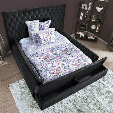 Davida Bed Model Cm7897Dg-E.King Bed By Furniture Of America 