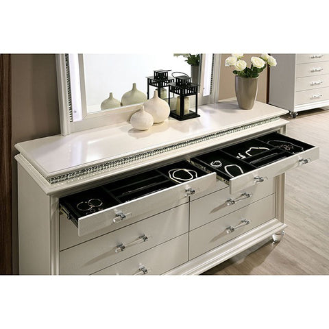 Maddie Bed Model Cm7899-Queen Bed By Furniture Of America 