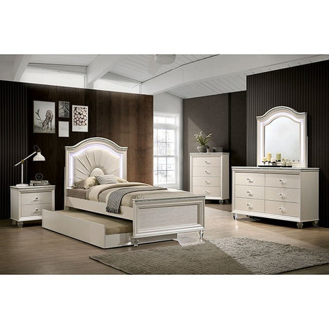 Allie Bed Model Cm7901-Twin Bed By Furniture Of America 