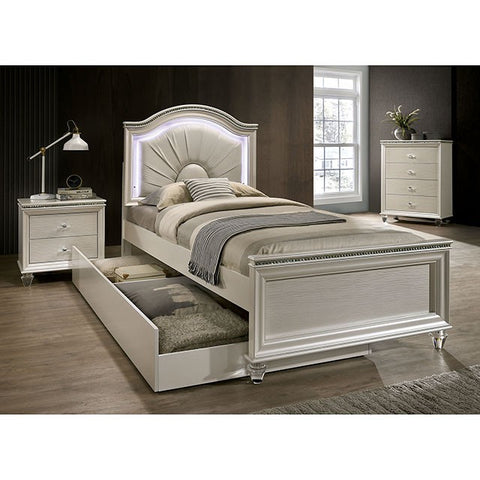 Allie Bed Model Cm7901-Twin Bed By Furniture Of America 