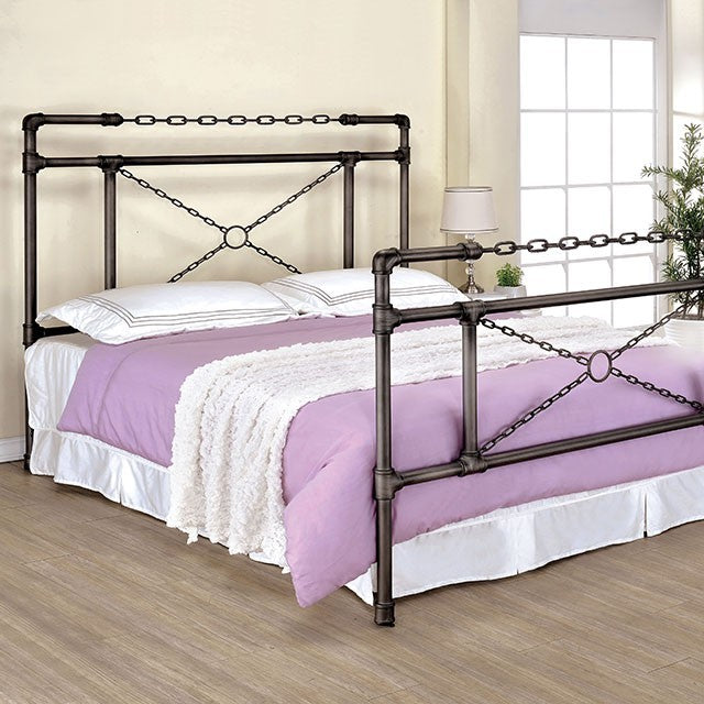 Anastasia Bed Model Cm7930-E.King Bed By Furniture Of America 