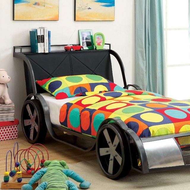 Gt Racer Full Bed Model Cm7946-Twin Bed By Furniture Of America 