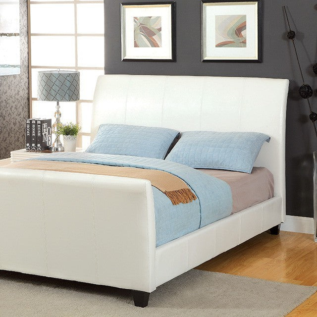 Maynard Bed Model Cm7947Wh-Cal.King Bed By Furniture Of America 