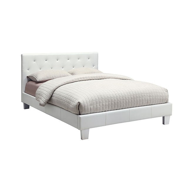 Velen Bed Model Cm7949Wh-Cal.King Bed By Furniture Of America 