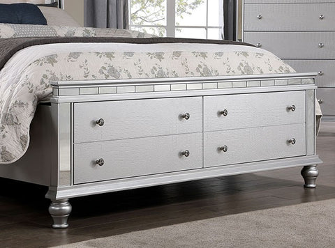 Bellinzona Bed Model Cm7992-E.King Bed By Furniture Of America 