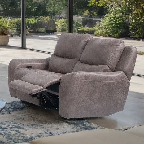 Demetrius Power Loveseat Model Cm9931Br-Lv-Pm-Pk By Furniture Of America 