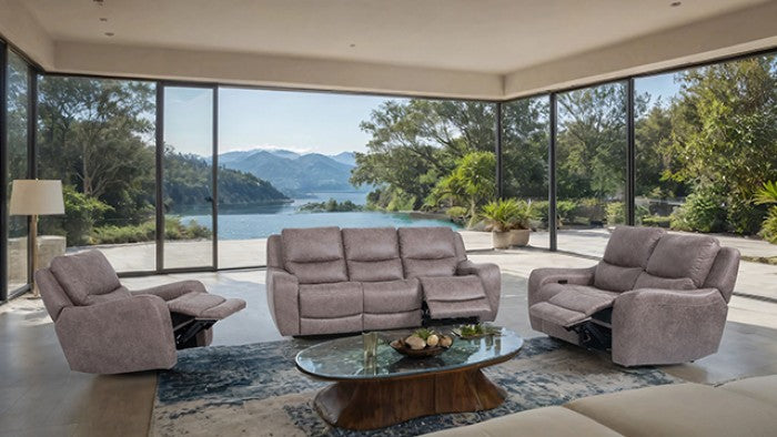 Demetrius Power Sofa Model Cm9931Br-Sf-Pm-Pk By Furniture Of America 