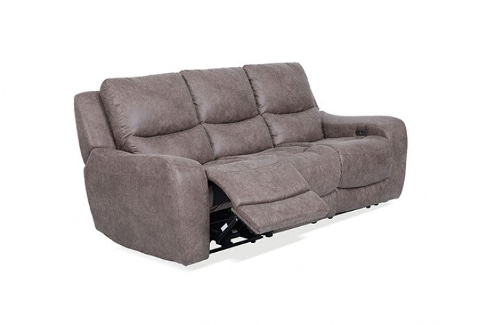 Demetrius Power Sofa Model Cm9931Br-Sf-Pm-Pk By Furniture Of America 