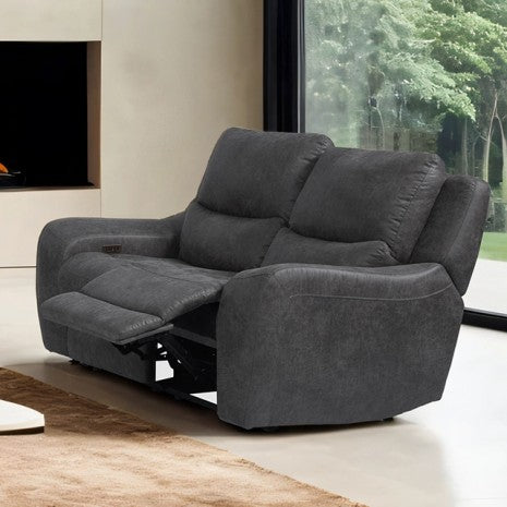 Demetrius Power Loveseat Model Cm9931Dg-Lv-Pm-Pk By Furniture Of America 