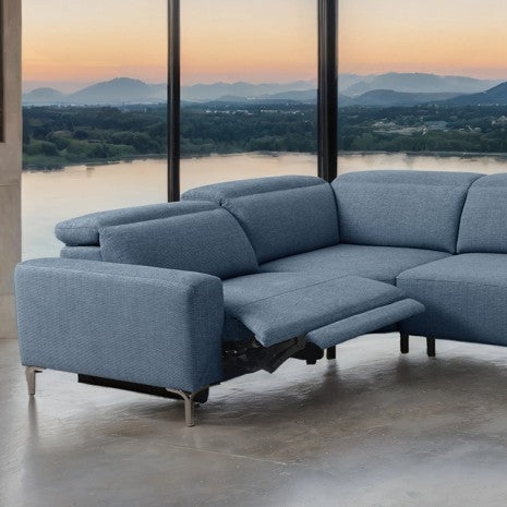 Melancton Power Sectional Model Cm9933Bl-Sect-Pm By Furniture Of America 