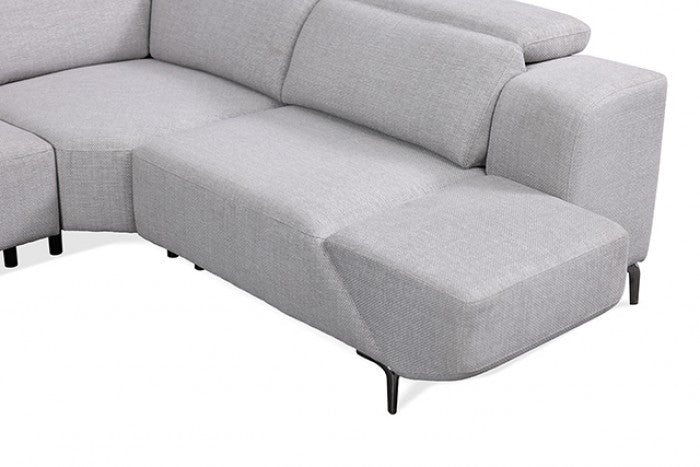 Melancton Power Sectional Model Cm9933Lg-Sect-Pm By Furniture Of America 