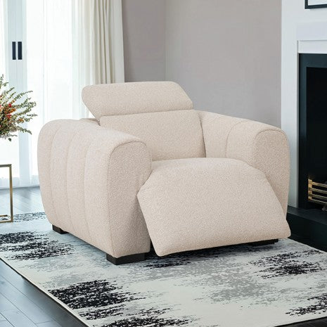 Thaddea Power Recliner Model Cm9934Wh-Ch-Pm By Furniture Of America 