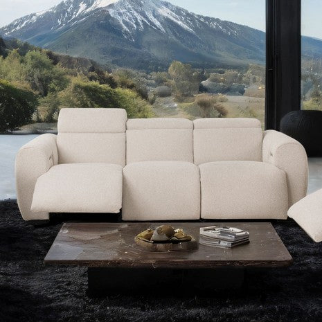 Thaddea Power Sofa Model Cm9934Wh-Sf-Pm-Pk By Furniture Of America 
