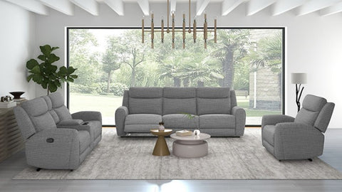 ANTONIUS MANUAL RECLINER LOVESEAT W/ CONSOLE