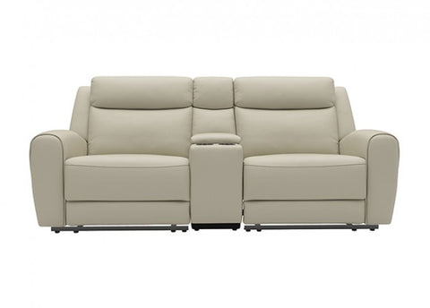 JACOBUS MANUAL RECLINER LOVESEAT W/ CONSOLE