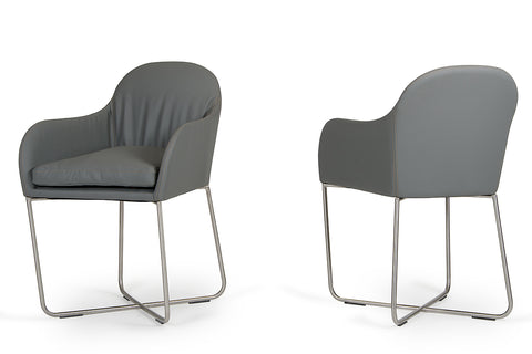 Modrest Sweeny Modern Grey Dining Chair Model VGEDCMI6009-GRY
