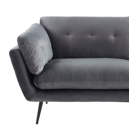 Divani Casa Cody Modern Dark Grey Fabric Sofa Model VGHCJYM2013-DKGRY