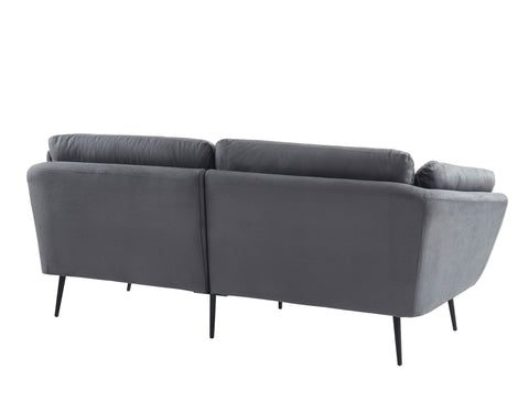 Divani Casa Cody Modern Grey Fabric Sofa Model VGHCJYM2013-GREY