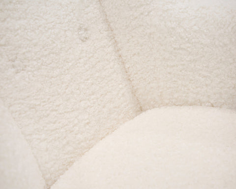 Modrest Colfax Modern White Sheep Rocking Chair Model VGDWJ1817-WHT-CH