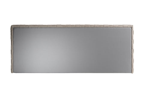 Modrest Concord Modern Grey Velvet & Black Marble & Black Ash & Aluminum Bedroom Set Model VGVC-BD2311-2301-SET