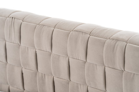 Modrest Concord Modern Light Grey Velvet Bed Model VGVCBD2311