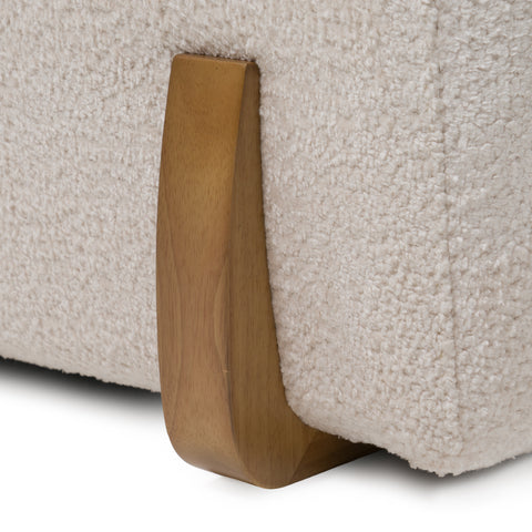 Divani Casa Conrad Modern Beige Fabric Sectional With 3 Recliners Model VGKVKM.856-SND