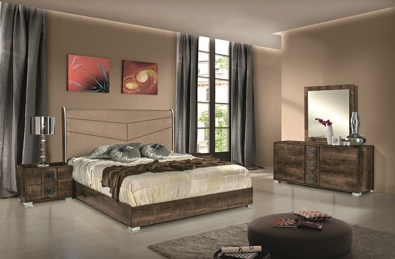 Eastern King Modrest Athen Italian Modern Eastern King Bedroom Set Model VGACATHEN-SET-EK