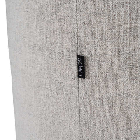 Modrest Correa Modern Light Grey Fabric Swivel Dining Chair Model VGKK-KF.Y1179-LTGRY