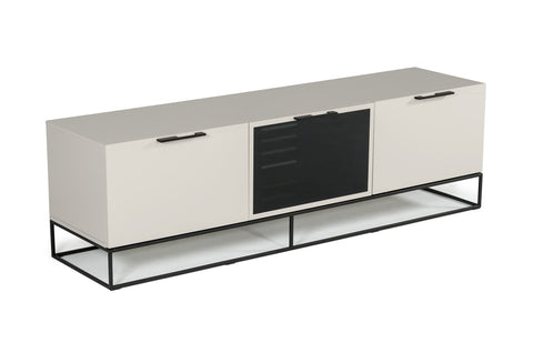 Modrest Hera Modern Grey & Black Tv Stand Model VGCNCP1411TV1