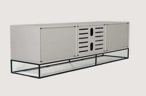 Modrest Hera Modern Grey & Black Tv Stand Model VGCNCP1411TV1