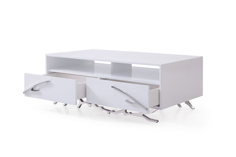 Modrest Legend Modern White Coffee Table Model VGVCCT8111-WHT