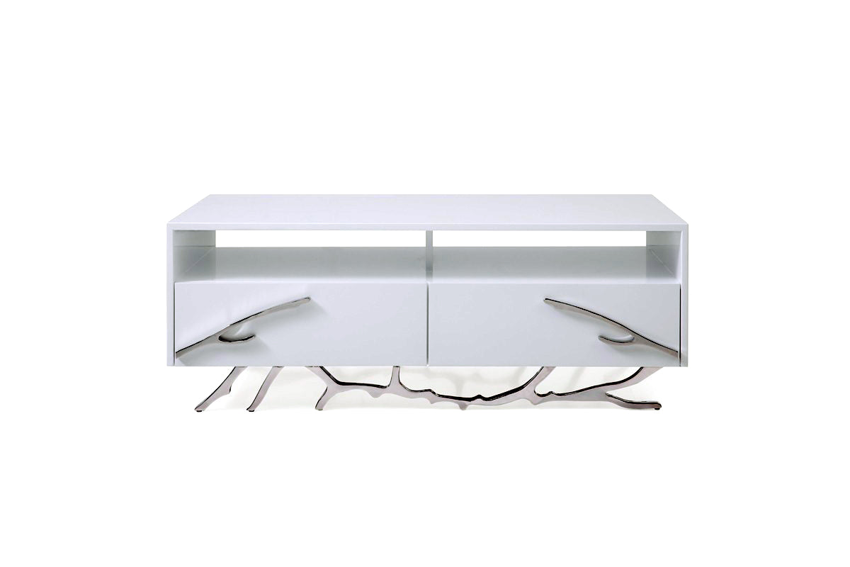Modrest Legend Modern White Coffee Table Model VGVCCT8111-WHT