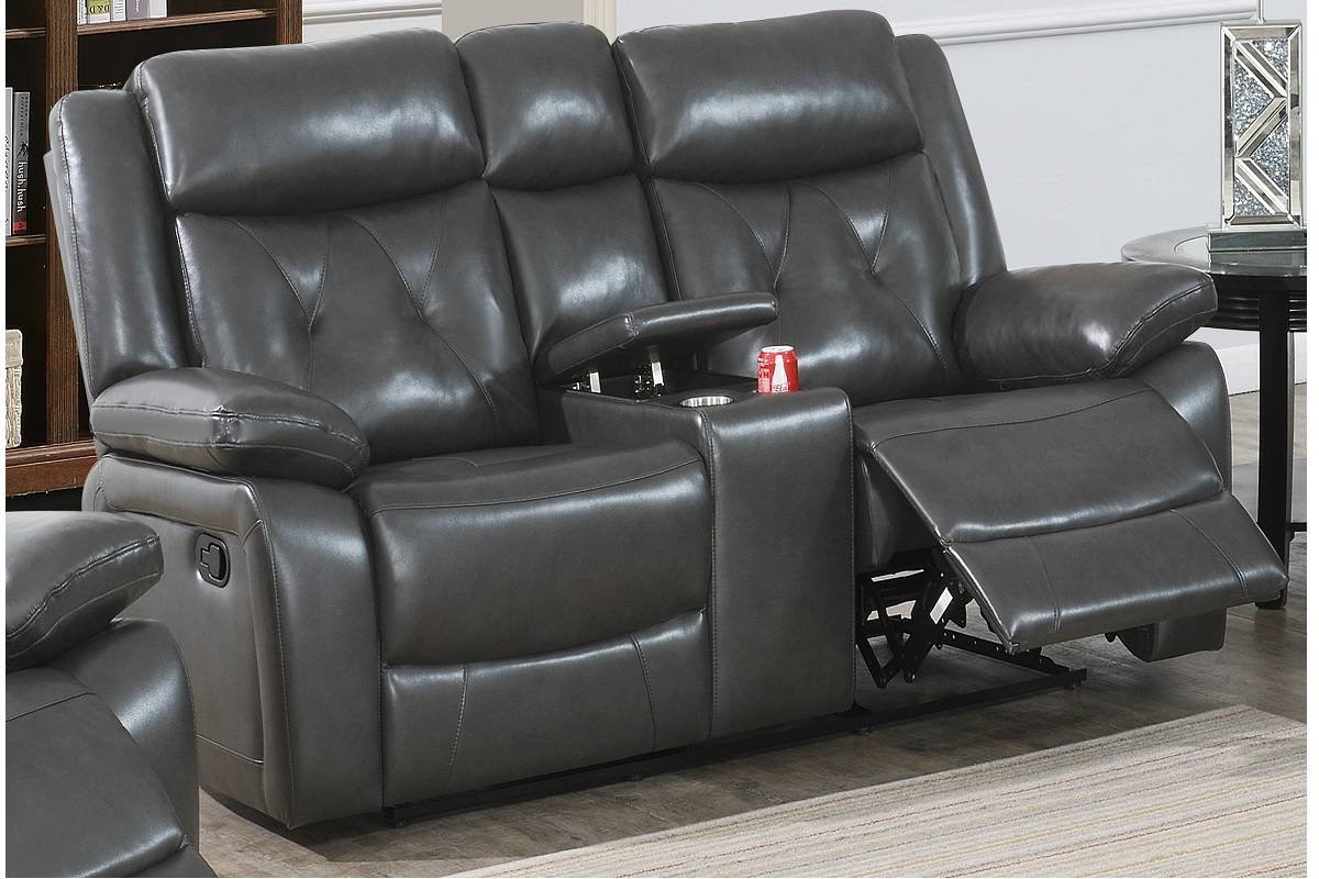 3 Piece Power Motion Set Loveseat Model F86388 By Poundex Furniture