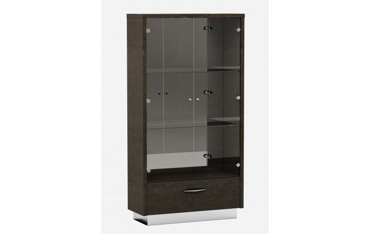 D845 High Gloss Dark Gray VetrinaModel:  D845-GRAY-VETRINE