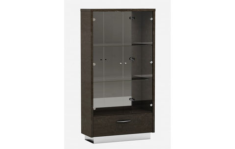 D845 High Gloss Dark Gray VetrinaModel:  D845-GRAY-VETRINE