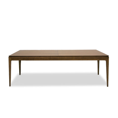 Modrest Dallas Mid Century Modern Brown Oak Extendable Dining Table Model VGME-121256-DT