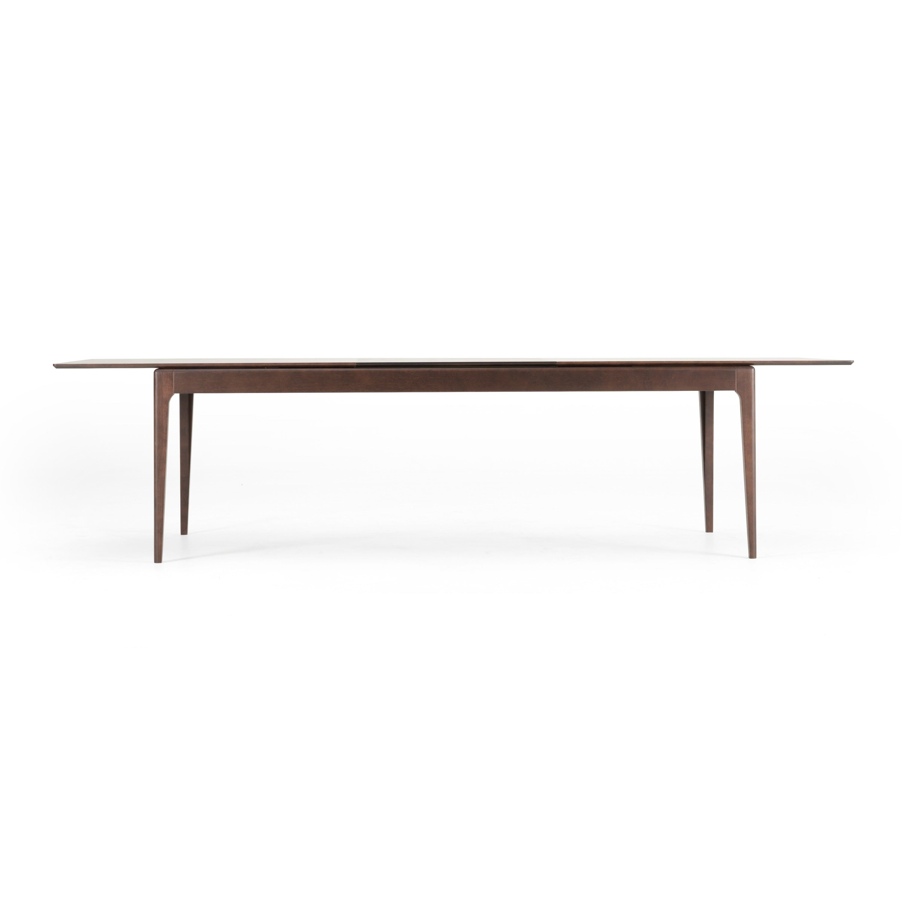 Modrest Dallas Mid Century Modern Brown Oak Extendable Dining Table Model VGME-121256-DT