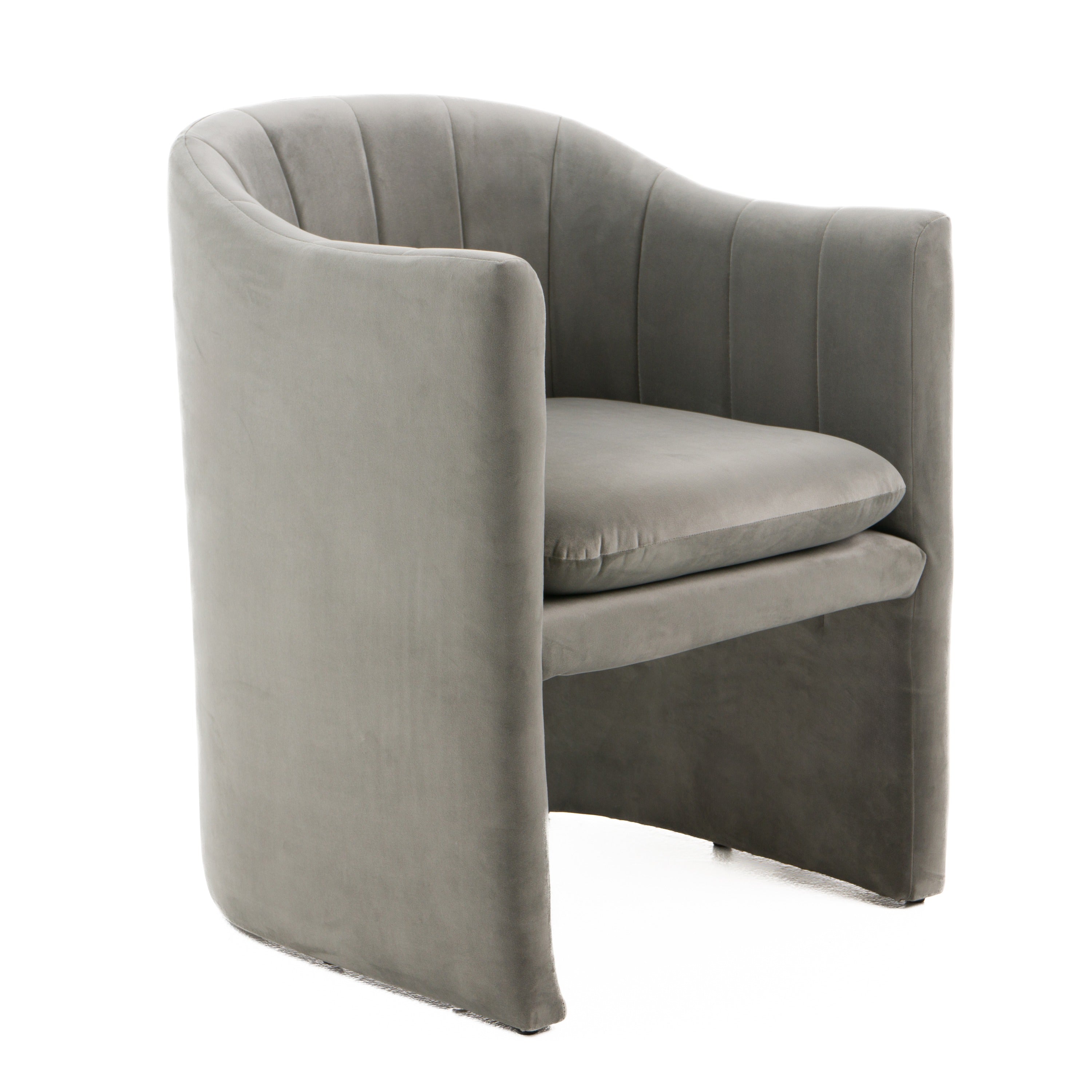 Modrest Danube Modern Grey Fabric Dining Chair Model VGEU-MC-9704CH-A-GRY