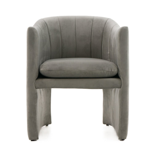 Modrest Danube Modern Grey Fabric Dining Chair Model VGEU-MC-9704CH-A-GRY