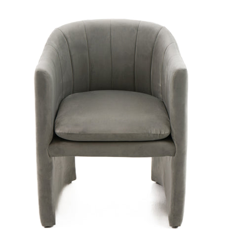 Modrest Danube Modern Grey Fabric Dining Chair Model VGEU-MC-9704CH-A-GRY