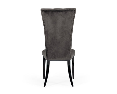 Modrest Darley Modern Grey Velvet Dining Chair (Set of 2) By VIG Furniture