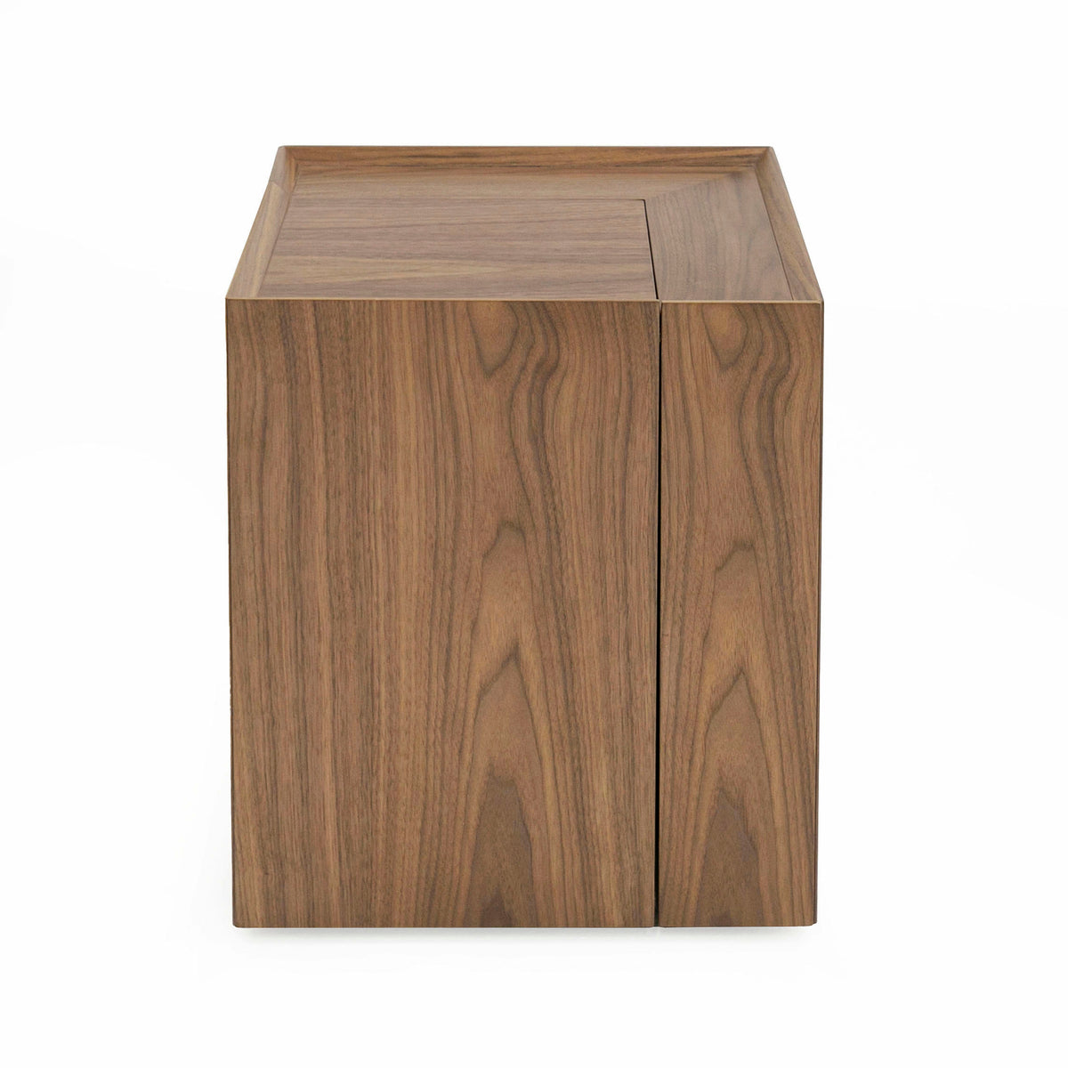 Modrest Delight Modern Walnut End Table Model VGWCP205B-WAL-ET