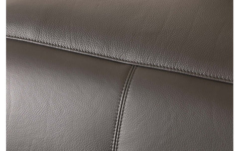 9762 DivanItalia Dark Gray 8-Piece Sectional – Top Grain Italian Leather with 4 Power ReclinersModel:  9762-DK-GREY-8PC-4PWR-U-NC-SECT-GROUP