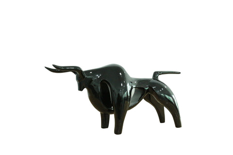 Modrest Oxen Modern Black Sculpture Model VGTHDL-028