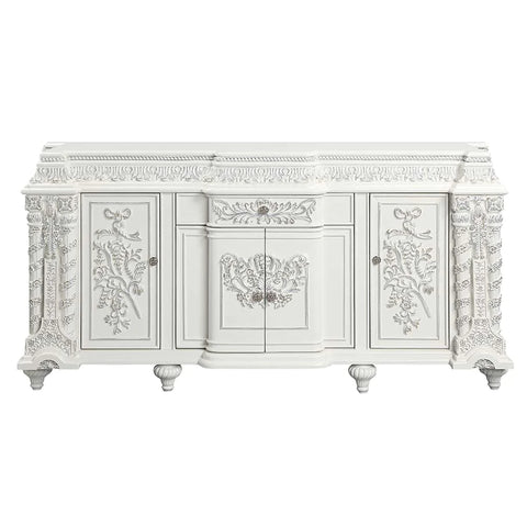 Vanaheim Antique White Finish Server Model DN00682 By ACME Furniture
