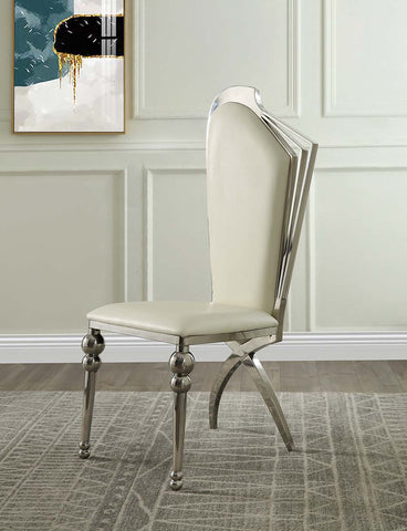 Cyrene Beige  Side Chair Model DN00928 By ACME Furniture