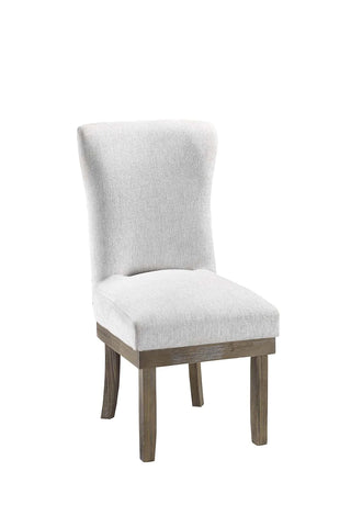 Landon Gray Linen Side Chair Model DN00951 By ACME Furniture