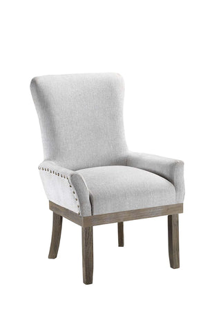 Landon Gray Linen Dining Chair Model DN00952 By ACME Furniture